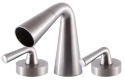 ALFI Brushed Nickel Widespread Cone Waterfall Bathroom Faucet, AB1790-BN