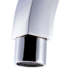 ALFI Polished Chrome Gooseneck Single Hole Bathroom Faucet, AB3470-PC