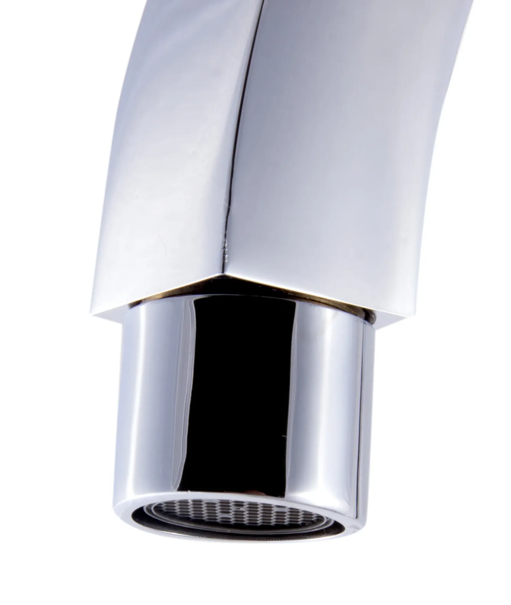ALFI Polished Chrome Gooseneck Single Hole Bathroom Faucet, AB3470-PC