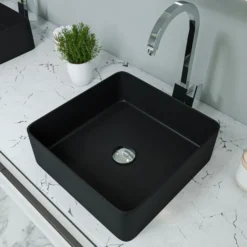 ALFI Polished Chrome Gooseneck Single Hole Bathroom Faucet, AB3470-PC
