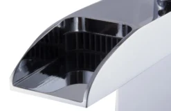 ALFI Polished Chrome Single Hole Waterfall Bathroom Faucet, AB1598-PC