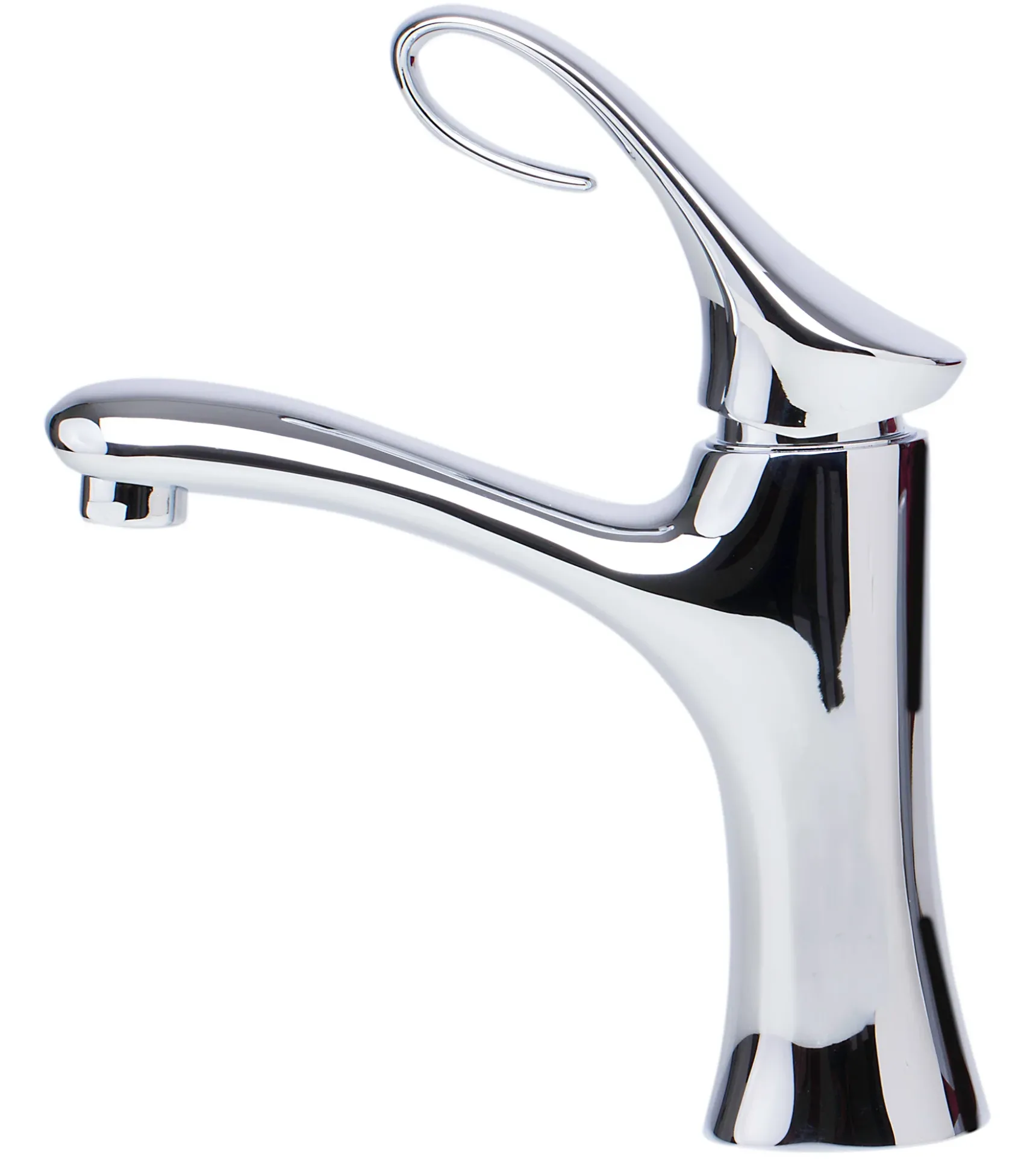 ALFI Polished Chrome Single Lever Bathroom Faucet, AB1295-PC