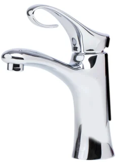 ALFI Polished Chrome Single Lever Bathroom Faucet, AB1295-PC