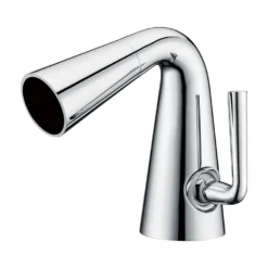 ALFI Polished Chrome Single Hole Cone Waterfall Bathroom Faucet, AB1788-PC