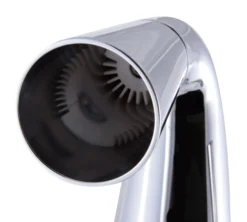 ALFI Polished Chrome Single Hole Tall Cone Waterfall Bathroom Faucet, AB1792-PC