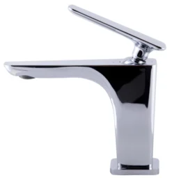 ALFI Polished Chrome Single Hole Modern Bathroom Faucet, AB1779-PC