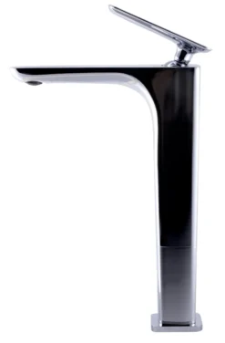 ALFI Polished Chrome Tall Single Hole Modern Bathroom Faucet, AB1778-PC