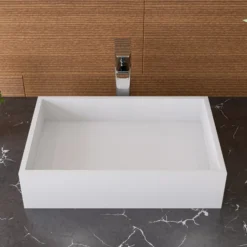 ALFI Polished Chrome Tall Single Hole Modern Bathroom Faucet, AB1778-PC