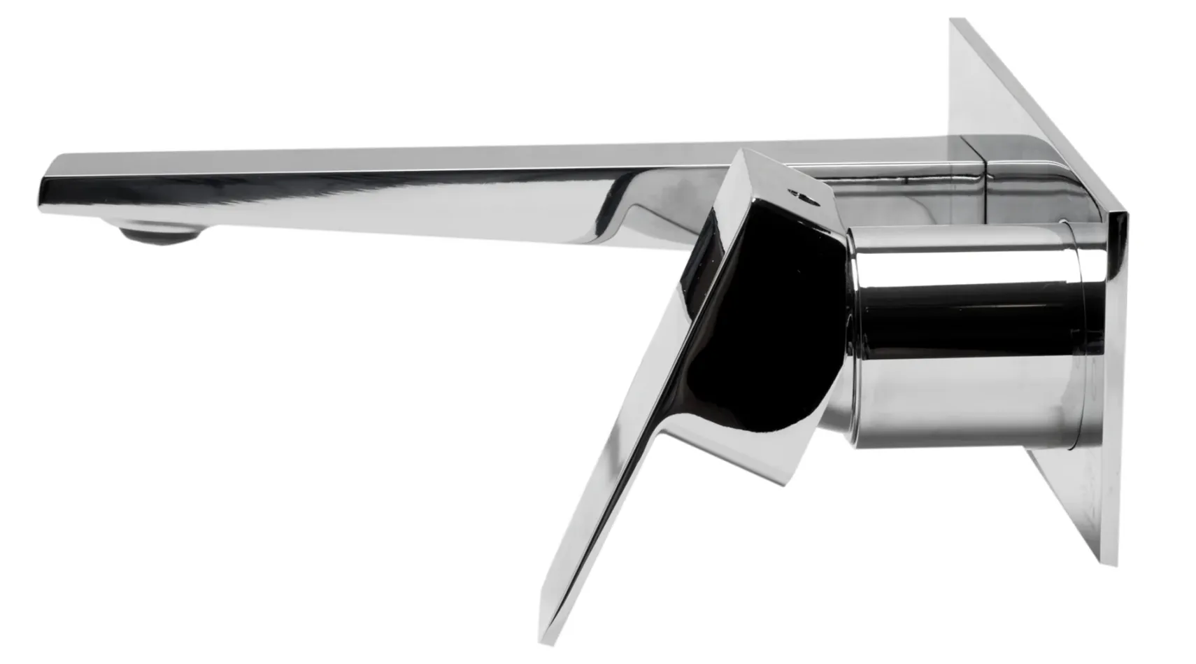 ALFI Polished Chrome Wall Mounted Bathroom Faucet, AB1472-PC