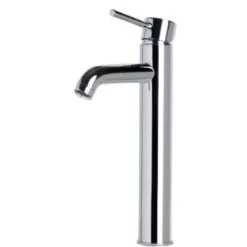 ALFI Tall Polished Chrome Single Lever Bathroom Faucet, AB1023-PC