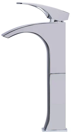 ALFI Tall Polished Chrome Single Lever Bathroom Faucet, AB1587-PC