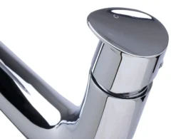ALFI Tall Wave Polished Chrome Single Lever Bathroom Faucet, AB1570-PC