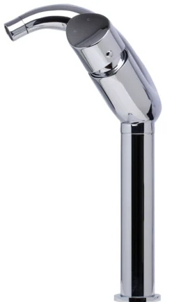 ALFI Tall Wave Polished Chrome Single Lever Bathroom Faucet, AB1570-PC