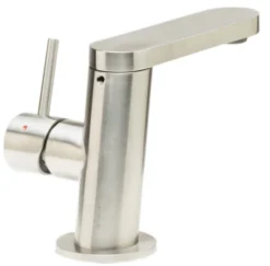ALFI Ultra Modern Brushed Stainless Steel Bathroom Faucet, AB1010-BSS