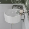 ALFI Wave Brushed Nickel Single Lever Bathroom Faucet, AB1572-BN