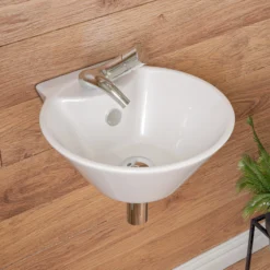 ALFI Wave Polished Chrome Single Lever Bathroom Faucet, AB1572-PC