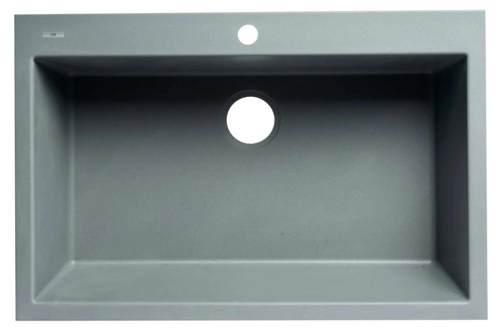 ALFI brand AB3322DI-T Titanium 33" Single Bowl Drop In Granite Composite Kitchen Sink