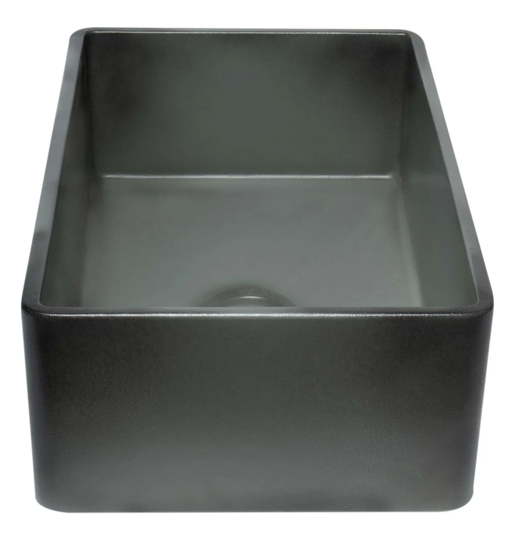 ALFI brand 33" Fireclay Farmhouse Sink, Concrete, ABCO3320SB