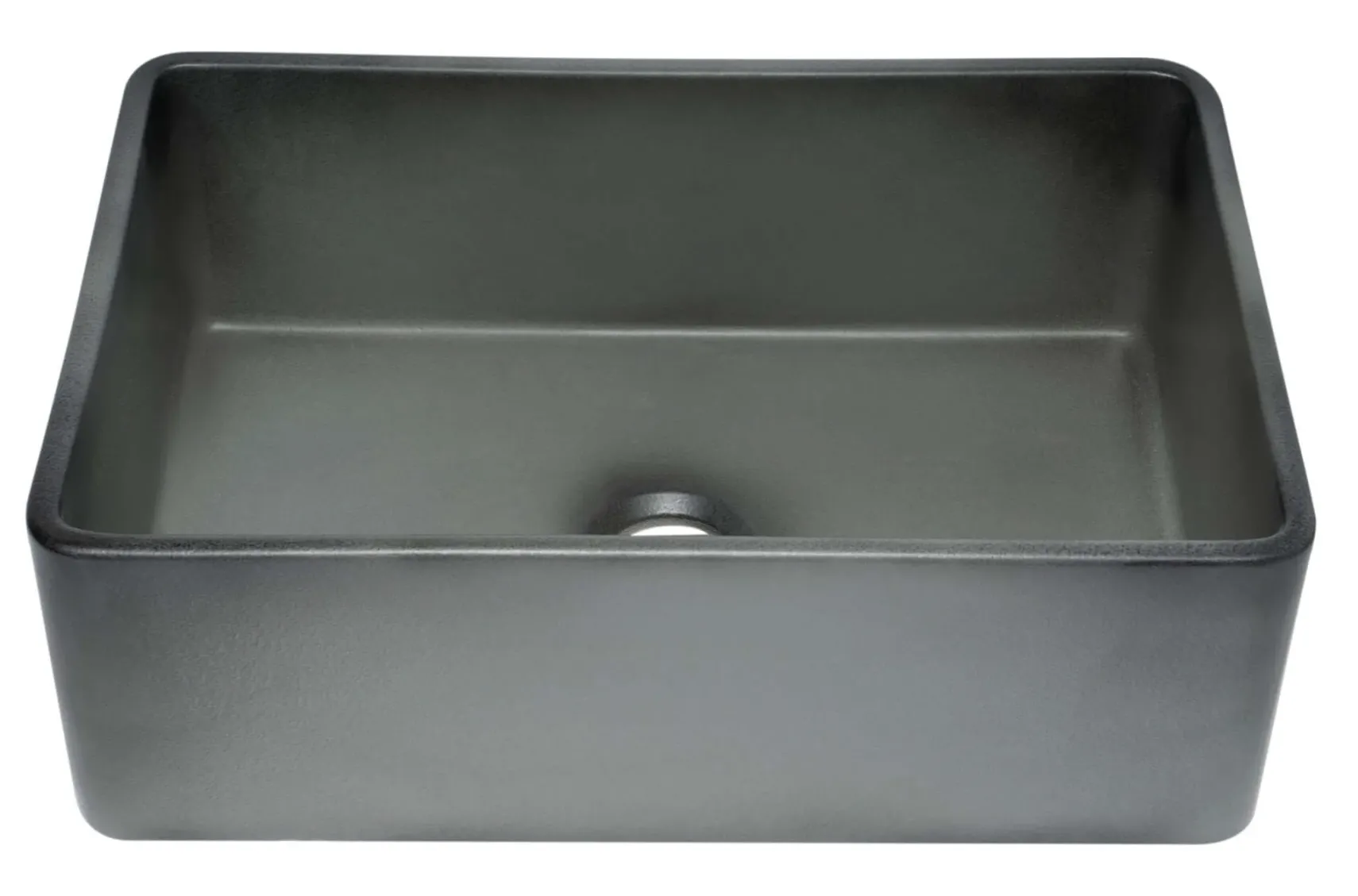 ALFI brand 30" Fireclay Farmhouse Sink, Concrete, ABCO3020SB