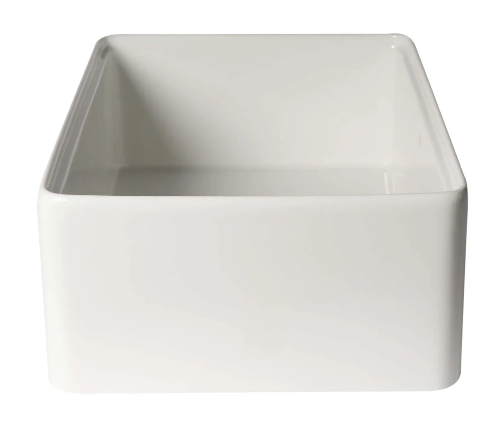 ALFI brand 30" Fireclay Workstation Farmhouse Sink with Accessories, White, ABFS3020-W