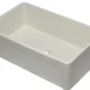 ALFI 33" Single Bowl Fireclay Farmhouse Apron Sink, Biscuit, AB3320SB-B