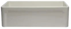 ALFI 33" Single Bowl Fireclay Farmhouse Apron Sink, Biscuit, AB3320SB-B