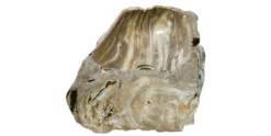 Allstone 32.5"x14.5"x6.5" Petrified Wood Stone Vessel Sink, Brown, Taupe, PEWD-#022