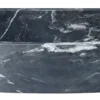 33" Black Glacier Quartz Stone Farmhouse Kitchen Sink, Curved Front, Single Bowl, Reversible, KFCF332210SB-NLP-BGQ