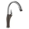 Blanco Artona 1.5 GPM Brass Kitchen Faucet, Pull-Down, Cafe/Stainless, 442032