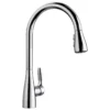 Blanco Atura 1.5 GPM Brass Kitchen Faucet, Pull-Down, Polished Chrome, 442207