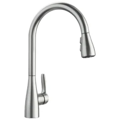 Blanco Atura 1.5 GPM Brass Kitchen Faucet, Pull-Down, Stainless, 442208