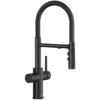 Blanco Catris Flexo Filter-Ready Semi-Pro Pull-Down Dual-Spray Kitchen Faucet, Matte Black, 1.5 GPM, Brass, 442992
