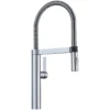Blanco Culina 2.2 GPM Brass Kitchen Faucet, Semi-Pro, Satin Nickel, 441332