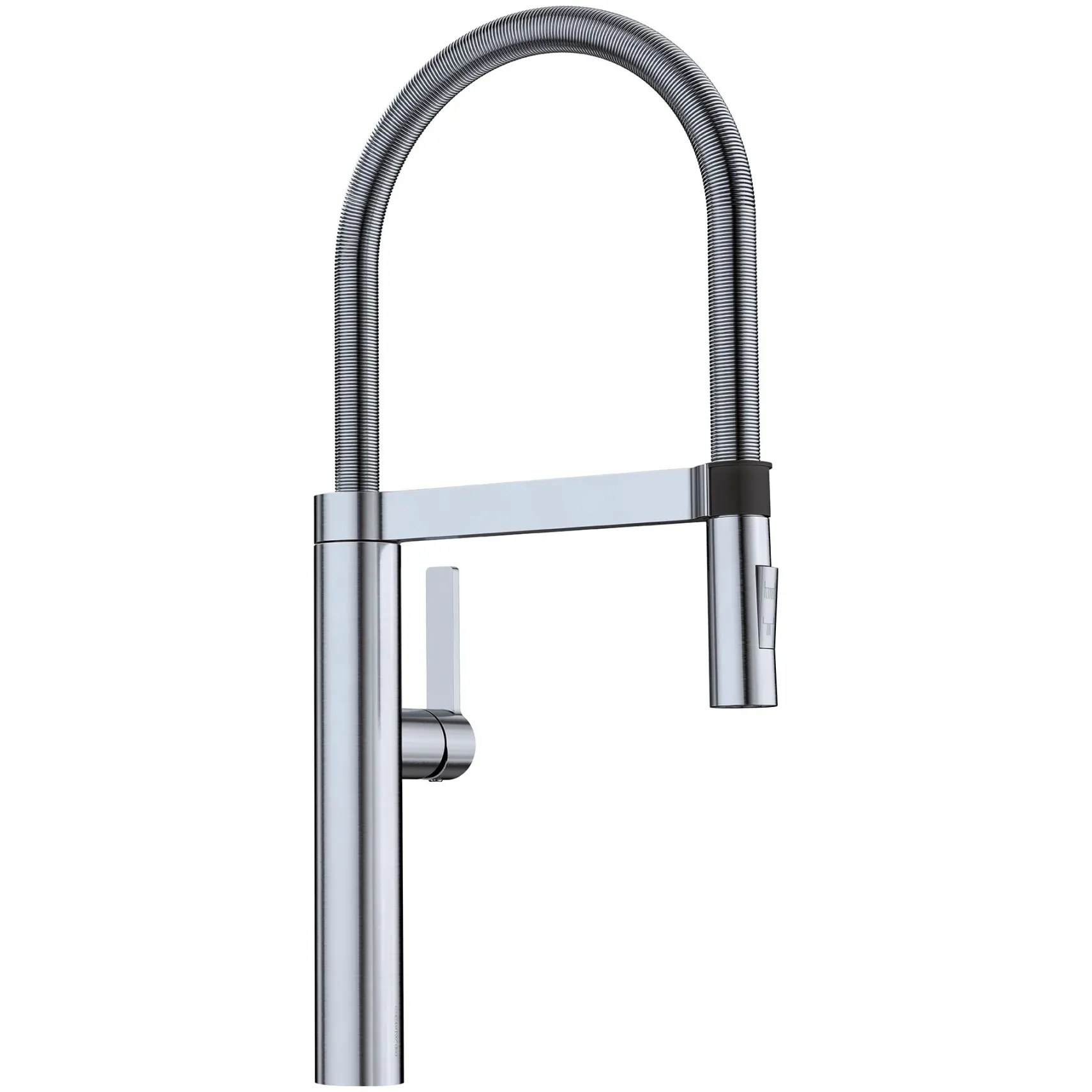 Blanco Culina 2.2 GPM Brass Kitchen Faucet, Semi-Pro, Satin Nickel, 441332