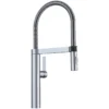 Blanco Culina 1.8 GPM Brass Kitchen Faucet, Semi-Pro, Satin Nickel, 441407