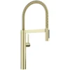 Blanco Culina II Semi-Pro Pull-Down Dual-Spray Kitchen Faucet, Satin Gold, 1.5 GPM, Brass, 527476