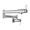 Blanco Culina II Wall-Mounted Pot Filler, Chrome, 1.5 GPM, Brass, 527485