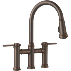 Blanco Empressa 1.5 GPM Brass Kitchen Faucet, Pull-Down, Oil-Rubbed Bronze, 442507