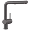 Blanco Linus 1.5 GPM Brass Kitchen Faucet, Pull-Out, Cinder, 526369