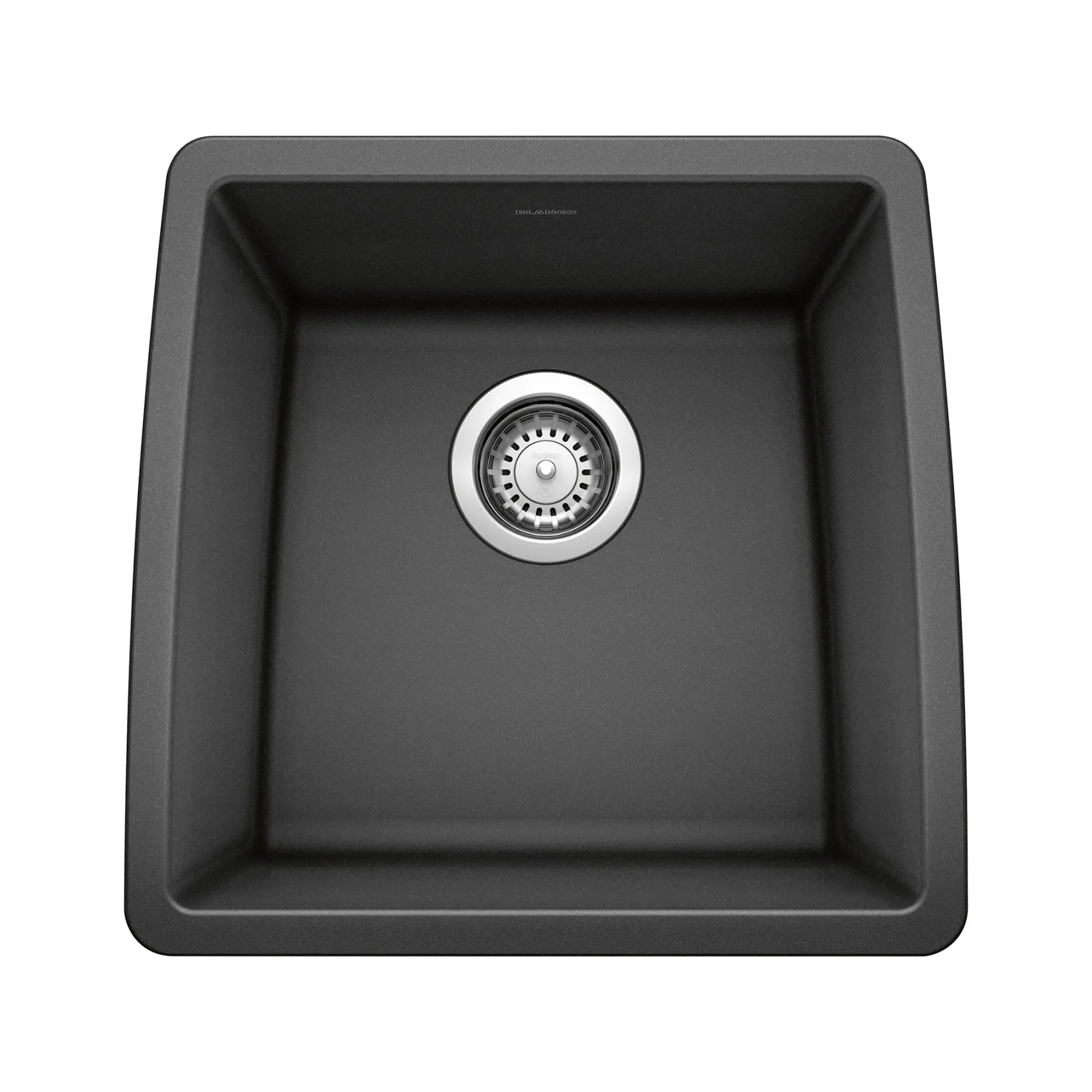 Blanco Performa 18" Rectangle Granite Composite Bar/Prep Sink, Silgranit, Anthracite, 440079