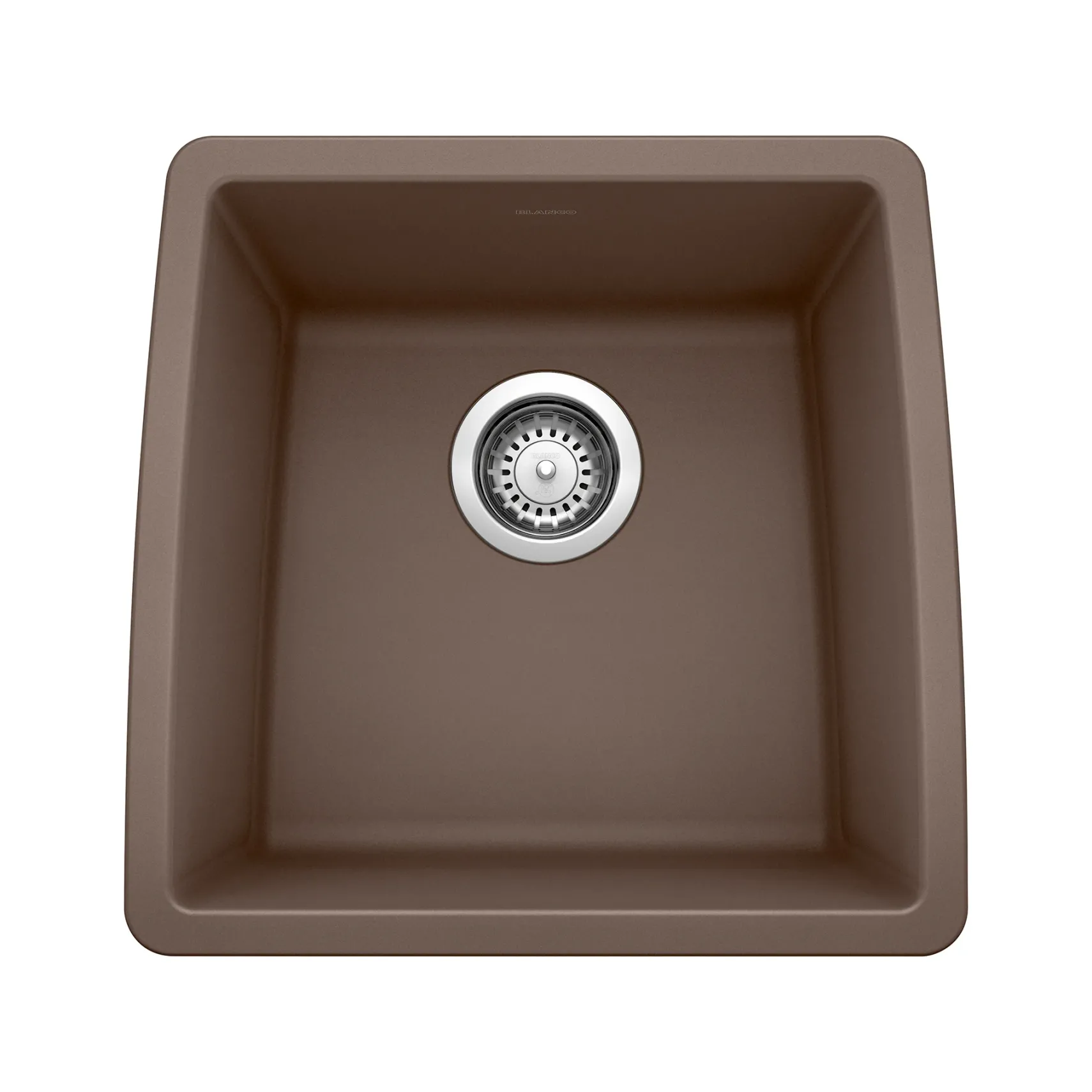 Blanco Performa 18" Rectangle Granite Composite Bar/Prep Sink, Silgranit, Cafe, 440078
