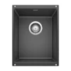 Blanco Precis 14" Rectangle Granite Composite Bar/Prep Sink, Silgranit, Anthracite, 513424