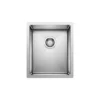 Blanco Precision 15" Rectangle Stainless Steel Bar/Prep Sink, 18 Gauge, Satin Polish, 516225
