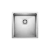 Blanco Precision 17" Square Stainless Steel Bar/Prep Sink, 18 Gauge, Satin Polish, 515638