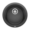 Blanco Rondo 18" Round Granite Composite Bar/Prep Sink, Silgranit, Anthracite, 511632