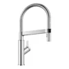 Blanco Solenta 1.5 GPM Brass Kitchen Faucet, Semi-Pro, Polished Chrome, 401990