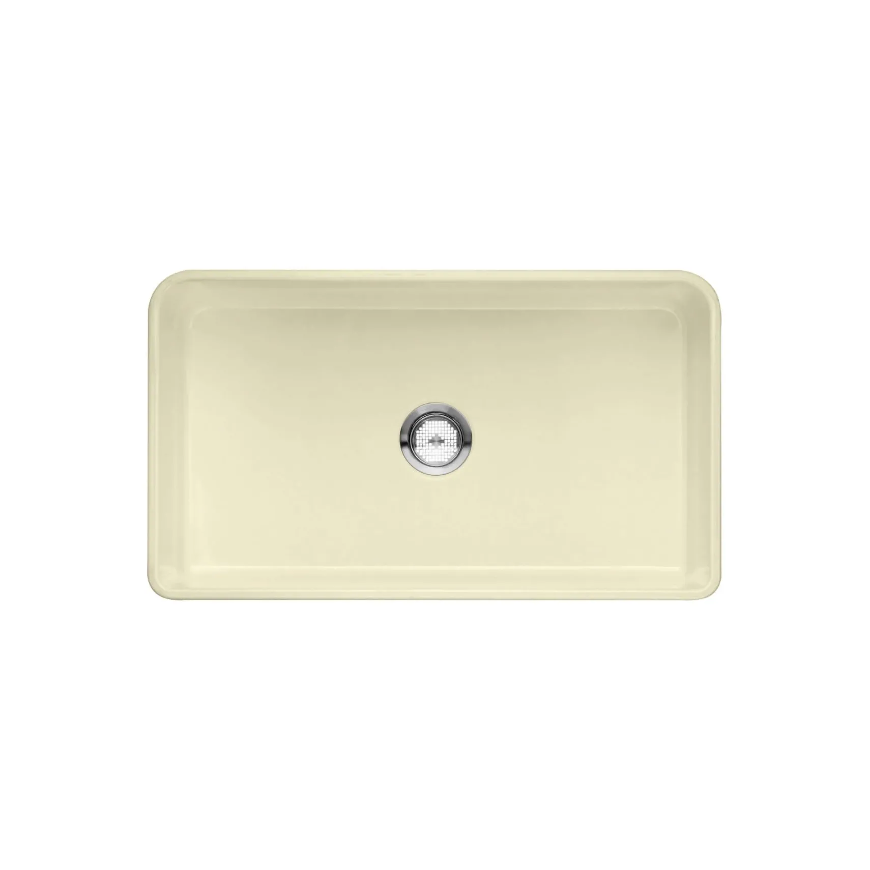 Blanco Cerana 33" Fireclay Farmhouse Sink, Biscuit, 525013