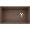 Blanco Diamond 34" Undermount Granite Composite Kitchen Sink, Silgranit, Cafe, 441771