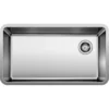 Blanco Formera 33" Undermount Stainless Steel Kitchen Sink, 18 Gauge, Satin Polish, 442763