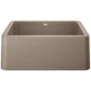 Blanco Ikon 27" Granite Composite Farmhouse Sink, Silgranit, Truffle, 402318